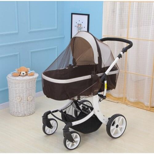 Baby Stroller Mosquito Net Enlarged Space Encryption Mesh Full Cover Baby Car Universal Mosquito Net Cover Baby Accessories