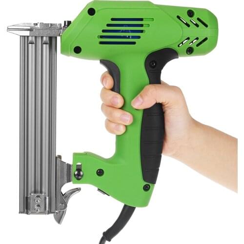 2000W Electric Nail Gun 220V-240V Nailer Woodworking Electric Tacker Furniture Staple Gun Power Tools