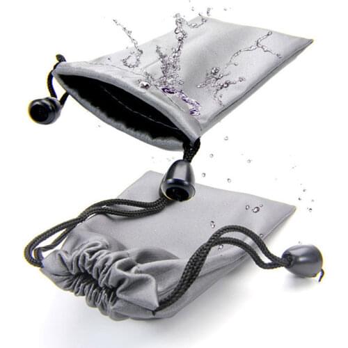 Flannel Earphone Case Waterproof Headset Storage Bags Portable Carrying Case For phone Headphones Accessories Mini Pouch