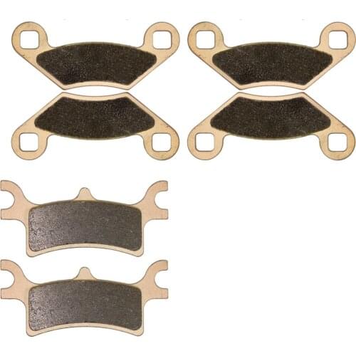 Brake Pad Set for POLARIS ATV 500 Sportsman Touring EFi 2008 2009 2010 2011 Front Rear
