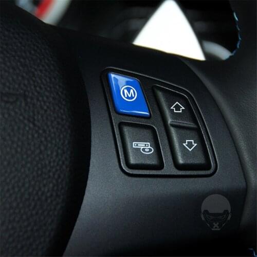 Steering Wheel M Mode Switch Button Cover Trim for BMW 3 Series E90 E92 E93 M3 2007-2013 Interior Decoration Car Accessories