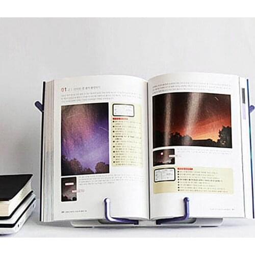Portable Folding Music Sheet Stand Book Reading Stand Table Holder Desk Mount Applicable for Reading Cook Book Document Magazine