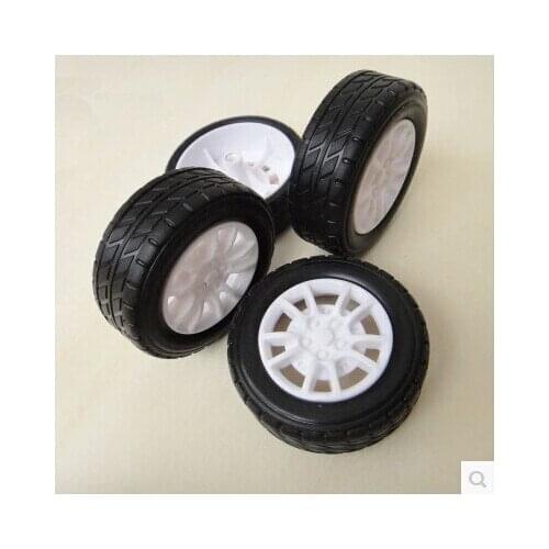 30 / 38mm model rubber tire wheels 1:20 diy robot remote control toy car model produced small parts