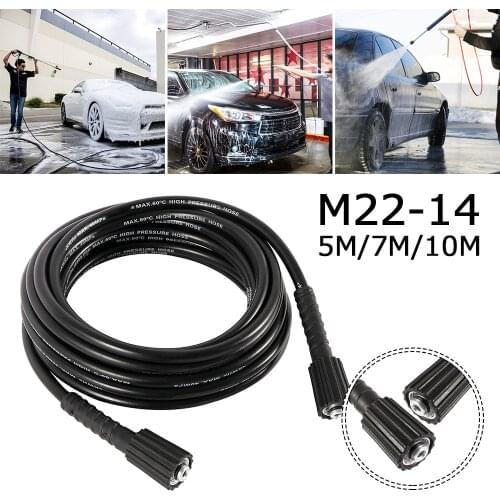 10 meters High Pressure Washer Hose Pipe Cord Car Washer Water Cleaning Extension Hose Water Hose for Karcher Pressure Cleaner