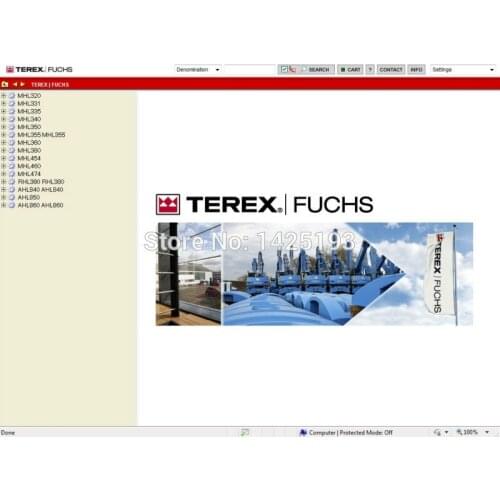 Terex / Fuchs 2010