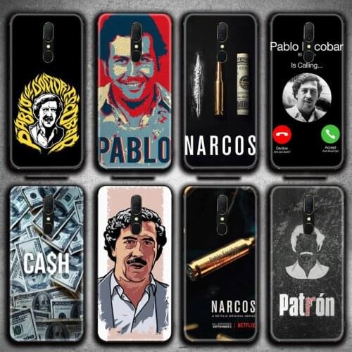 Narcos TV Series Pablo Escobar Phone Case For Oppo A5 A9 2020 Reno2 z Renoace 3pro A73S A71 F11