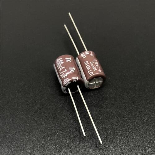 100pcs 4.7uF 400V JAPAN TK UTWHS Series 8x12mm 400V4.7uF Aluminum Electrolytic Capacitors