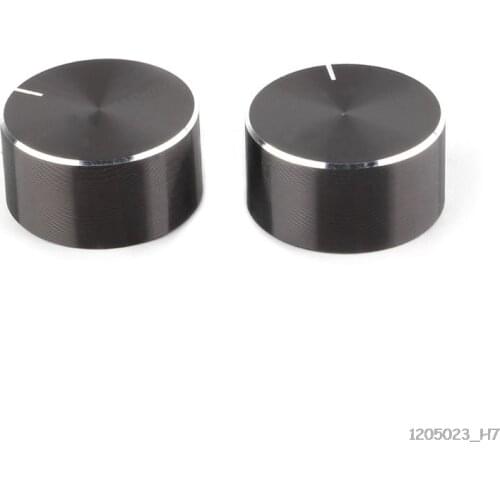 2Pcs 25x13mm D Axis Rotary Potentiometer Knob Encoder Volume Control For Speaker Amplifier Audio HiFi
