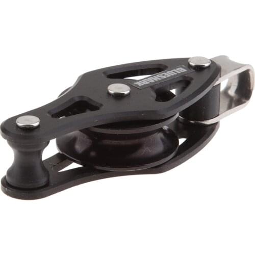 28mm Single Sheave Ball Bearing Block Loading 210kgs for Marine Sailboat