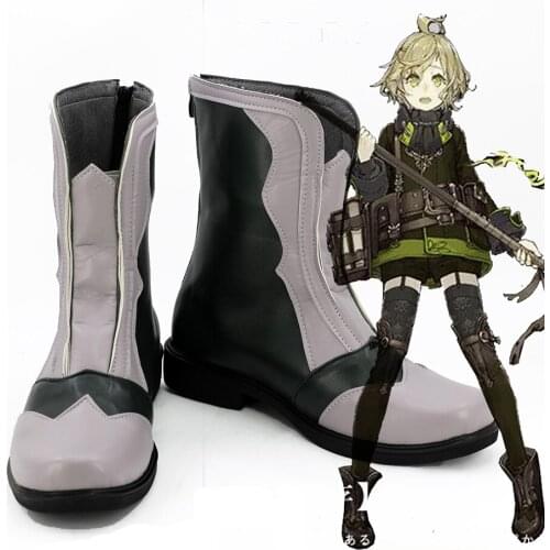 SINoALICE Pinocchio Cosplay Boots Shoes Custom Made Any Size