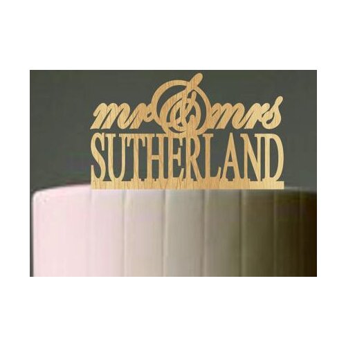 Custom name Monogram rustic wedding birthday cake toppers bridal baby shower Bachelor party decorations