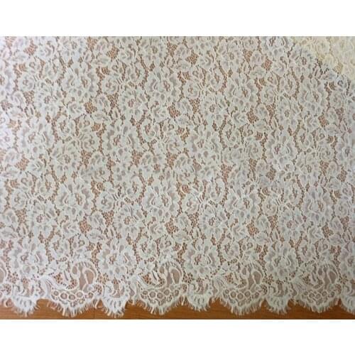 GLace 3M/Lot 100% Polyester eyelash lace fabric DIY craft material cloth sewing accessories tulle fabric TX581