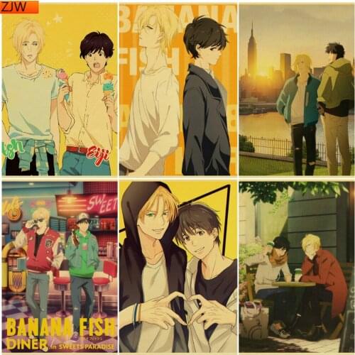 Anime Banana Fish Diamond Painting Diamond Mosaic Cross Stitch Kits Full Diamond Embroidery Room Decoration