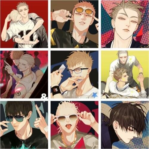 Diy Handicraft 19 Days Old Xian Comic Art Diamond Painting Mosaic Cross Stitch Kit Gift Wall Poster For Home Decor