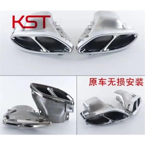 Suitable For b Benz New C-class E-class Cla Glc Gle Gls Refitting 43 Four Outlet Special Tail Throat