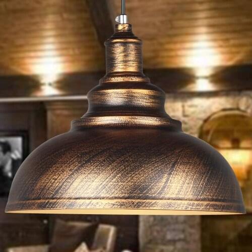 Retro Pendant Lights Industrial cage kerosene lamp hanglampen Loft light American Style metal lampshade Fixtures Kitchen lamp