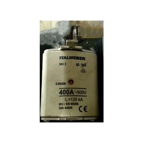 Fuses: ITALWEBER NH2 400A 500V 120KA gL gG / NH2 350A 1768350 gR / NH3 500A 500V 120KA gG gL / NH3 630A 1547630 aR