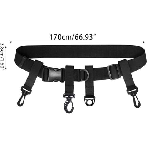 Adjustable Fishing Belt Lightweight Fishing Tool Equipment Accessories Wader Waist Belts Booms Fishing