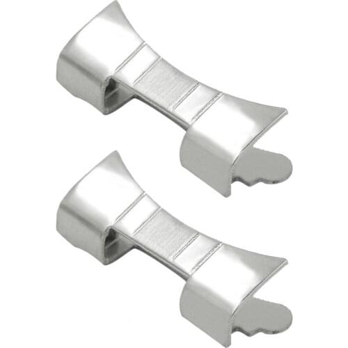 2021 Stainless Steel Watch Strap Link Curved End Watch Band Wristwatch Link Replace Repair Tools 19mm/20mm/21mm/22mm/23mm/24mm