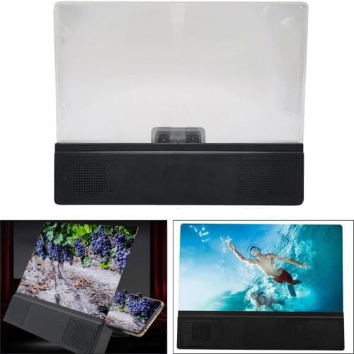 12in Screen Magnifier for Cell Phone Smart Phone Magnifier View Enlarge Video Movie Game Protecting Eyes Amplifier