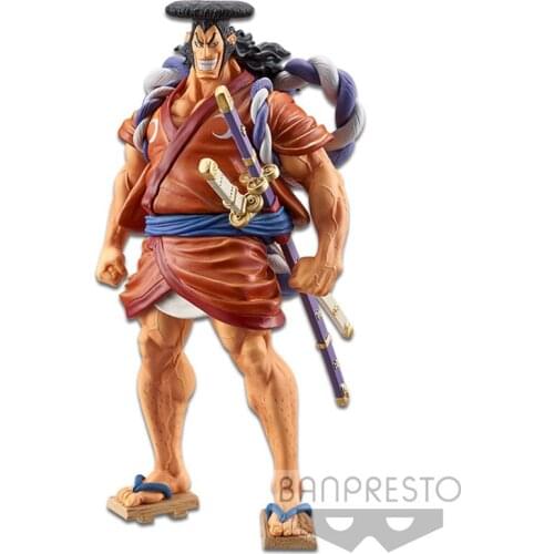 17Cm Bandai One Piece Kozuki Oden Garage Kit Pvc Assembly Model Western Animiation Action Figure Kids Toys