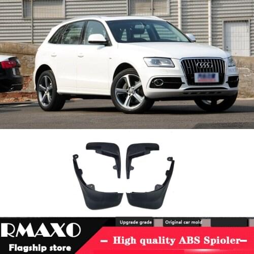 For Audi Q5 2009-2015 Mudflaps Splash Guards Front With the color and rear Mud Flap Mudguards Fender Modified special