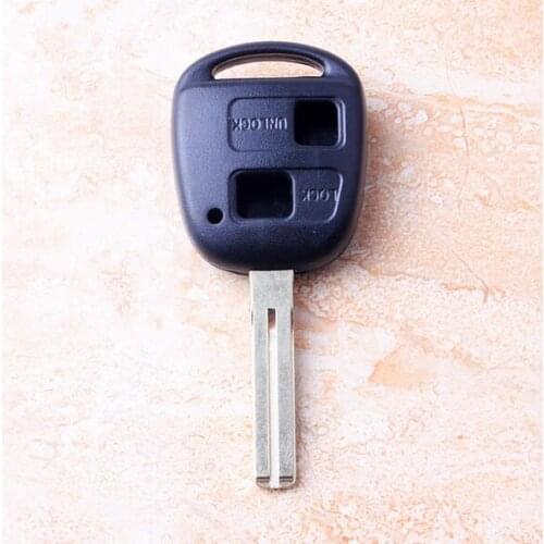 2 Buttons Remote Key Shell Case For Toyota With TOY48 Blade No Words Fob Key Cover 10PCS/lot