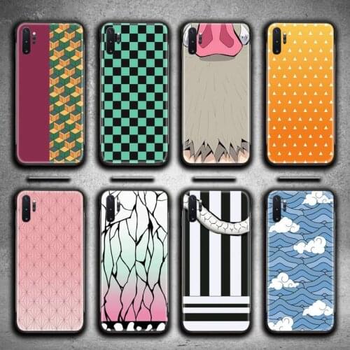 Demon slayer haori Phone Case For Samsung Galaxy Note20 ultra 7 8 9 10 Plus lite J7 J8 Plus 2018 Prime M21