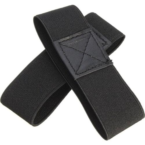 Black Elastic Shoe Strap Band For Banquet Loose High Heeled Shoes Dancing