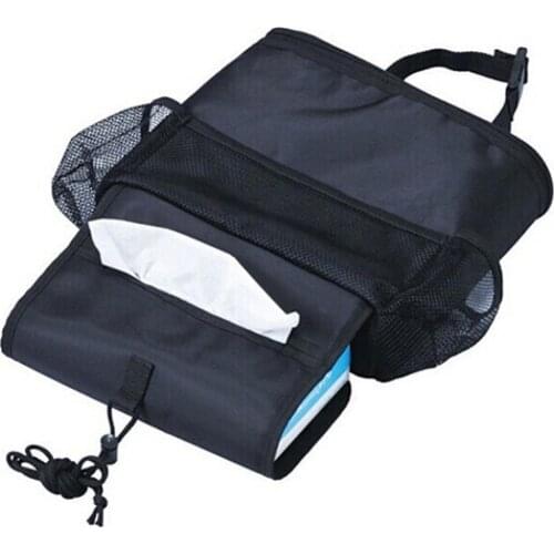Black Car Seat Back Heat-Preservation Organizer Multi-pocket Travel Storage Bag Car Internal Parts