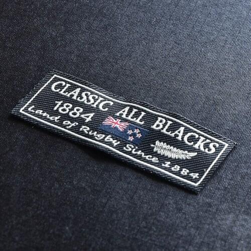 Customized garment labels/collar labels/Trademark manufacture woven&printed labels/clothing woven labels