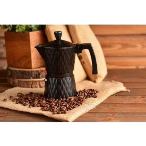 Adamante Moka Pot 6 Cup Coffee pot aluminum coffee machine durable Moka Cafeteira Expresso Percolator Pot practical cezvesi