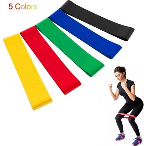 Mini Resistance Bands Set Yoga Elastic Fitness Equipment Rubber Pull Up Loop Elasticas Functional Training For 5 Colors Home Gym