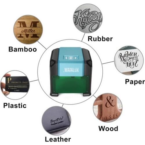 Laser Engraving Machine 80*80 mm Wood Router Laser Cutter - App Control Laser 3 colors 3W Mini Laser engraving rounter