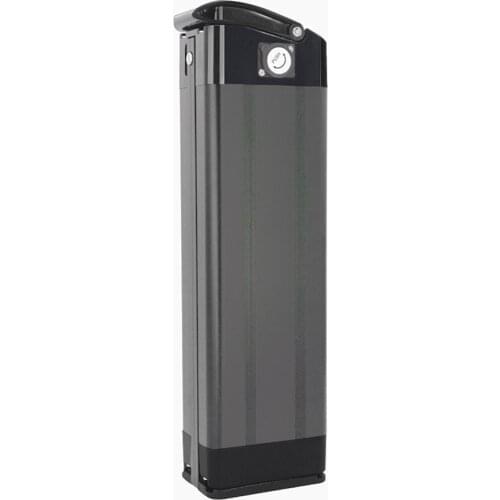 Original 36V 10Ah City Bike Folding Bike 48V 15Ah 17Ah 24V 10Ah Silver Fish Bottom Port Lithium ion Ebike Battery with Charger