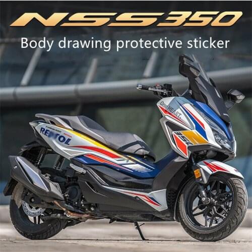 Motorcycle Sticker Decal Drawing Engraving Whole Car Body Protective Waterproof for Honda Nss350