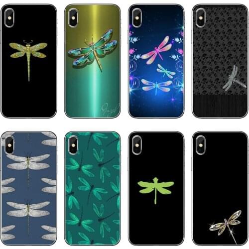 Dragonfly Animal ART Soft Phone Case For Samsung Galaxy A70 A60 A50 A40 A30 A10 A9 A7 A5 A3 A8 A6 Plus 2018 2017 2016