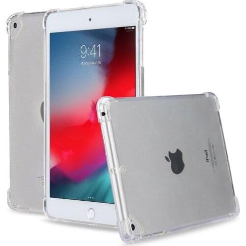 Soft TPU for iPad Air 1 Air 2 Case Shockproof Anti-Drop Transparent Clear A1474 A1566 TPU Cover for iPad Air 1 2 Shockproof Case