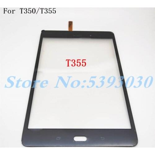New For Samsung Galaxy Tab A 8.0 T355 T350 SM-T355 SM-T350 Touch Screen Digitizer Sensor Glass Panel Tablet