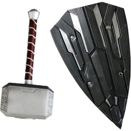 [New] 1: 1 Simulation 44 cm 4 kg The hammer mjolnir model adult toy party cosplay costume collection toy model