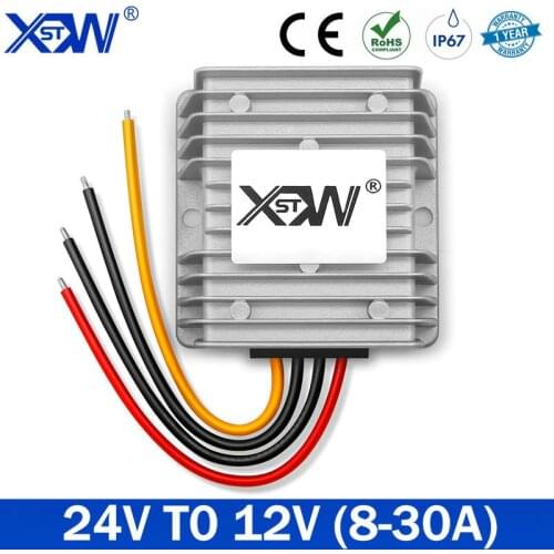 DC DC Converter 24V to 12V 8A 10A 12A 15A 20A 25A 30A DC DC Step Down To 12V Converter Voltage Regulator CE RoSH Certificated