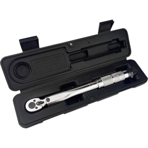 SHGO HOT-1/4 inch Multi-Use Drive Torque Wrench 5-25Nm Adjustable Hand Spanner Ratchet Repair Tools Torque Wrench Repairing Hand