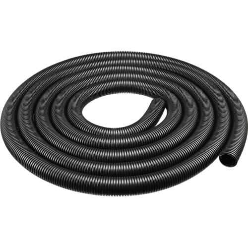 Uxcell 1.6M-13M Long Corrugated Tube Conduit PP Polyethylene Tubing Flexible Pipe Hose Black ID 6mm 8.5mm 9mm 10mm 16mm 20mm