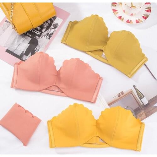 Wasteheart Women Fashion Sexy Green Cut Out Padded Invisible Bras One-Piece Cotton Panties Bra Sets Underwear Sexy Lingerie Sets