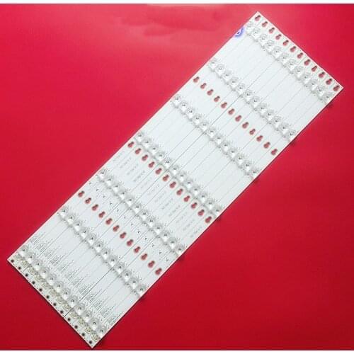 100% New 12pcs/Kit LED strips for THOMSON 65 TV 65UC6306 65UC6406 TCL 65 TV U65P6046 65S401 65S403 65S405 65S423 65D2900