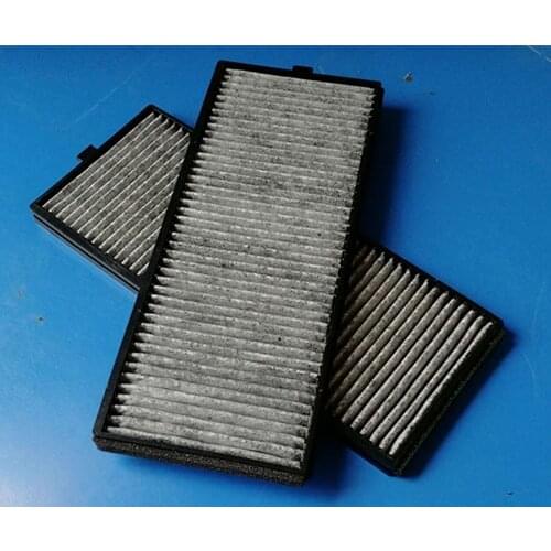 2PCS/SET CUK2506-2 Factory Outlet 97617-1C000 Carbon Car Cabin Air Filter WIX24879 for HYUNDAI Click Getz Accent 100*257*12mm