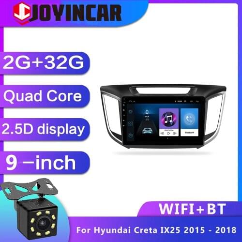 JOYINCAR Android Car Radio GPS For Hyundai Creta ix25 GPS Multimedia Player Audio Stereo Head Unit In Dash NO DVD