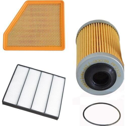 Auto Engine Air Filter Cabin Filter Oil Filter for Chevrolet Camaro 3.6L 2009- 92796275 92234714 25177917