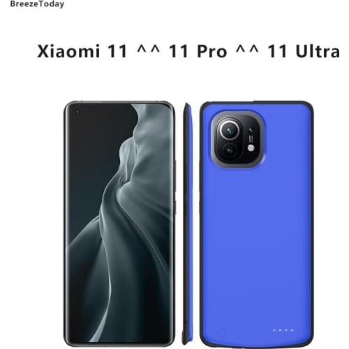 Charging Case Battery Charger Case Power Bank For Mi 11 Xiaomi 11 Pro Battery Case For Mi 11 11 Pro Xiaomi 11 11 Pro Power Case