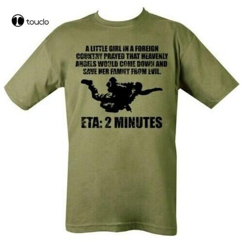 British Army Heavenly Angels T-Shirt S-3Xl Parachute Regiment Airborne Paras